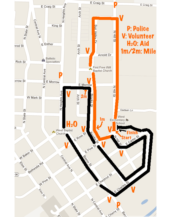 West Magnet Elementary Water Gun Run 5K